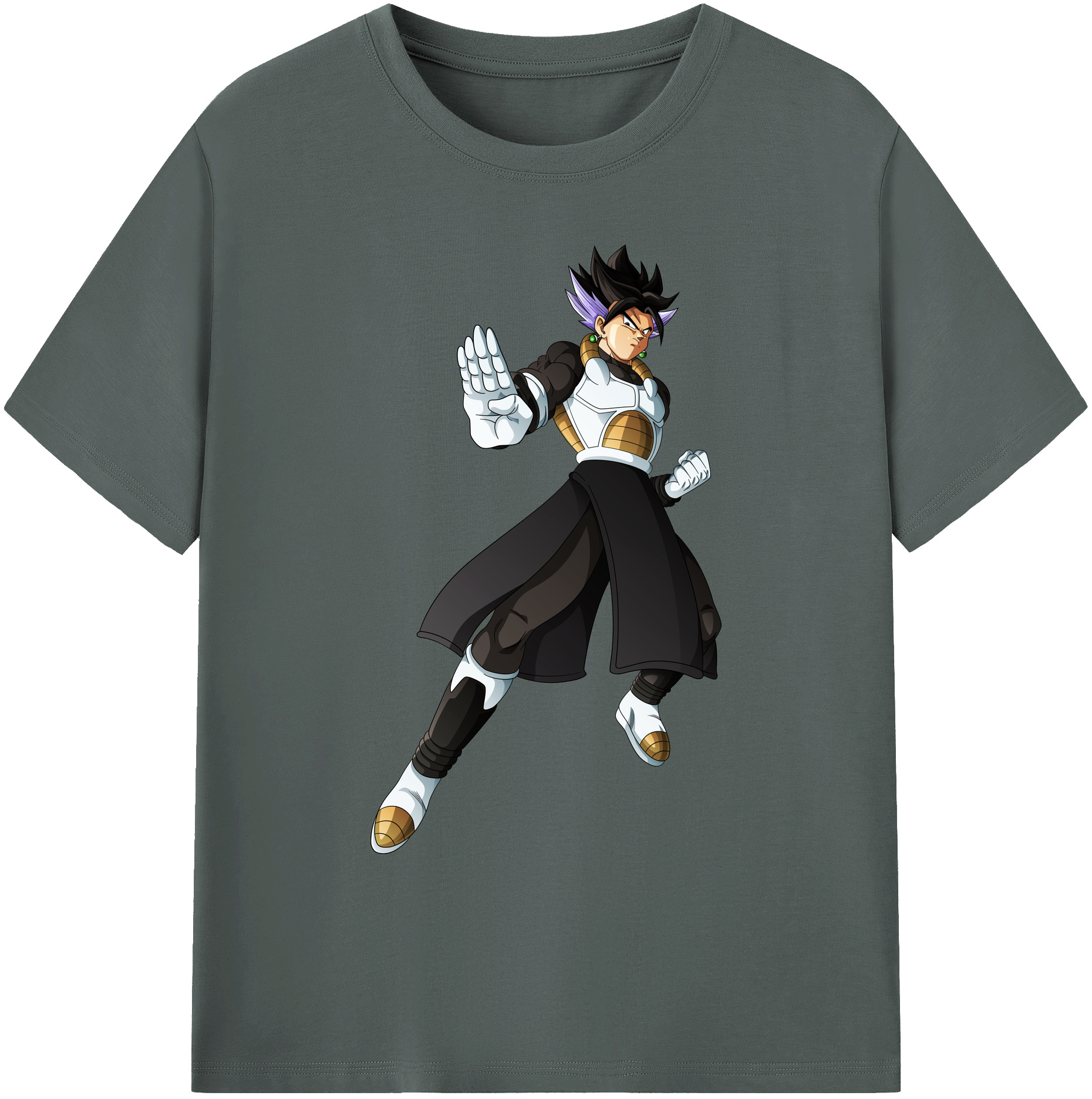 （画像用） ドラゴンボール ベジット DRAGON BALL Vegetto 綿100％ メンズ半袖Tシャツ｜肌触りやわらか＆通気性